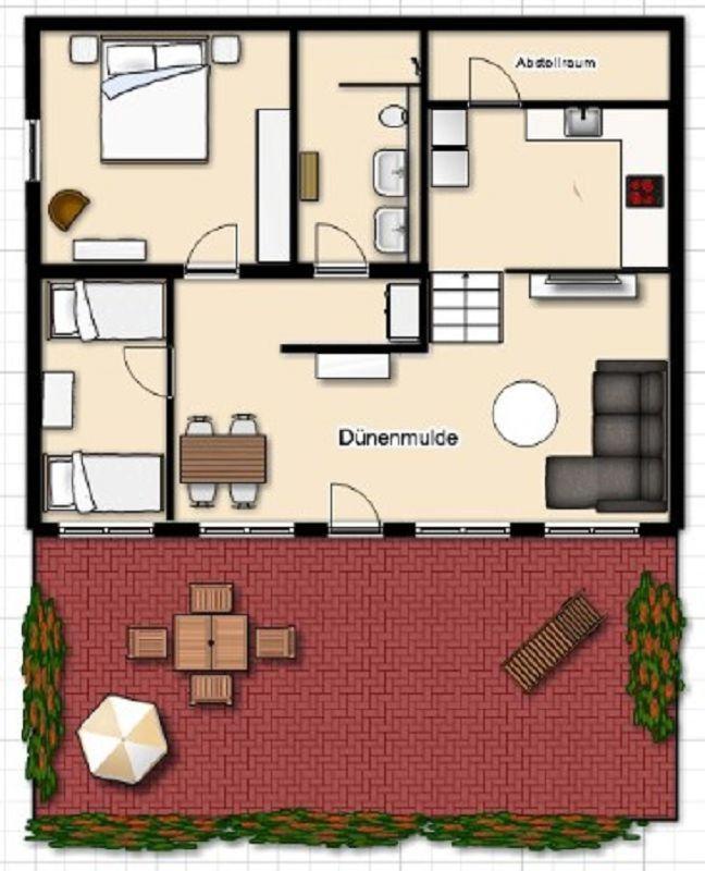 Landhaus Ostduene Ferienwohnung Duenenmulde Juist Exterior photo